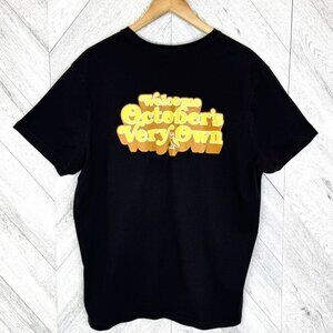OVO Octobers Very Own Owl T Shirt 2XL XXL Mens Black Drake Tee Retro